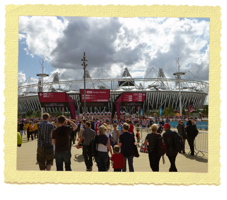 האיצטדיון האולימפי בסטרטפורד - לונדון 2012
