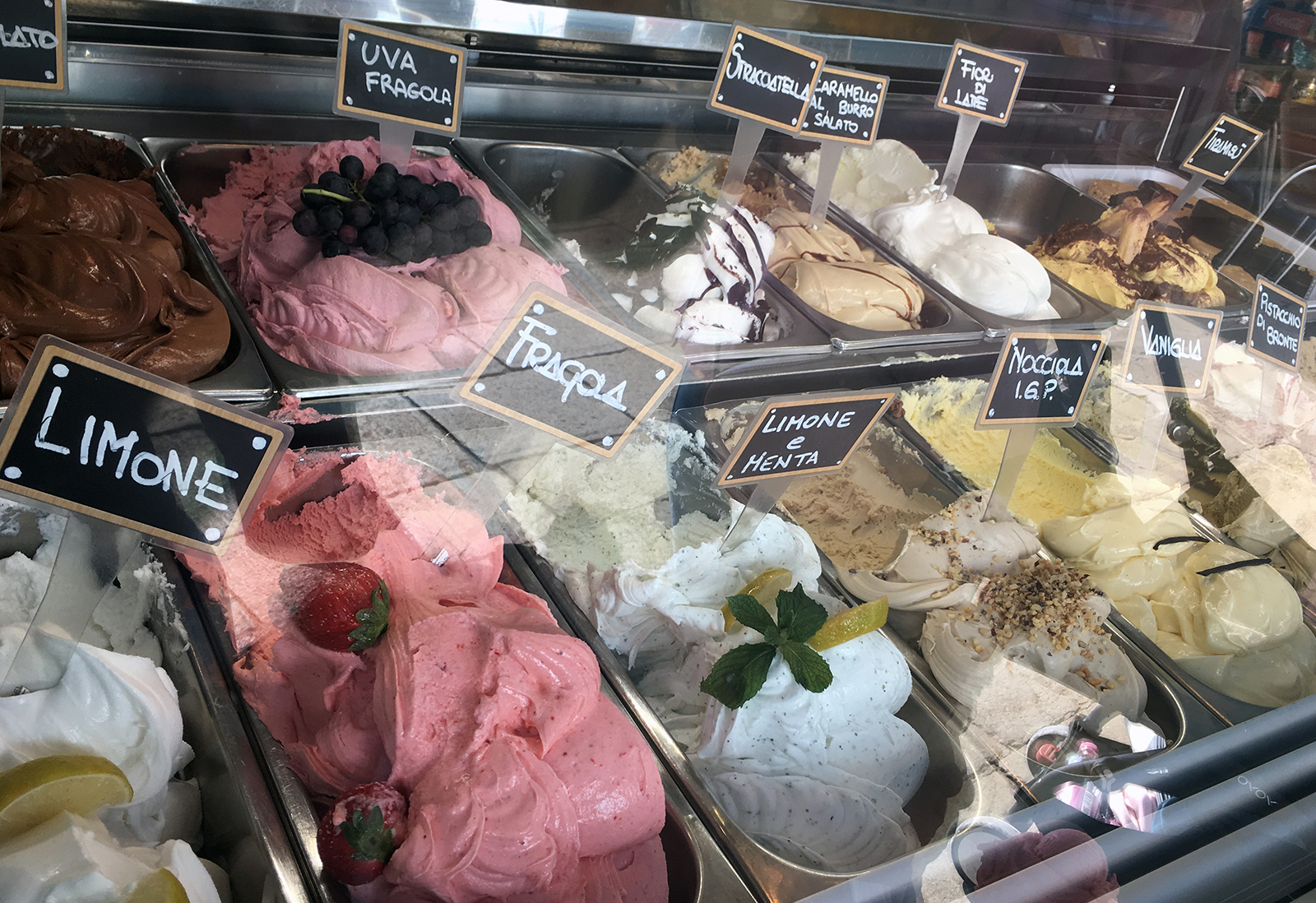 Italian gelato