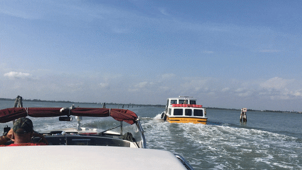 water taxi in Venice