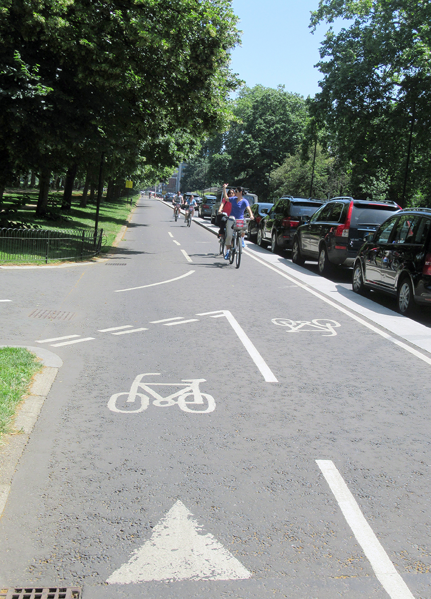 Hyde Park cycling