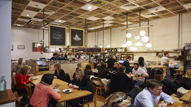 בית קפה בלונדון - רשת בתי קפה טיילור סטריט