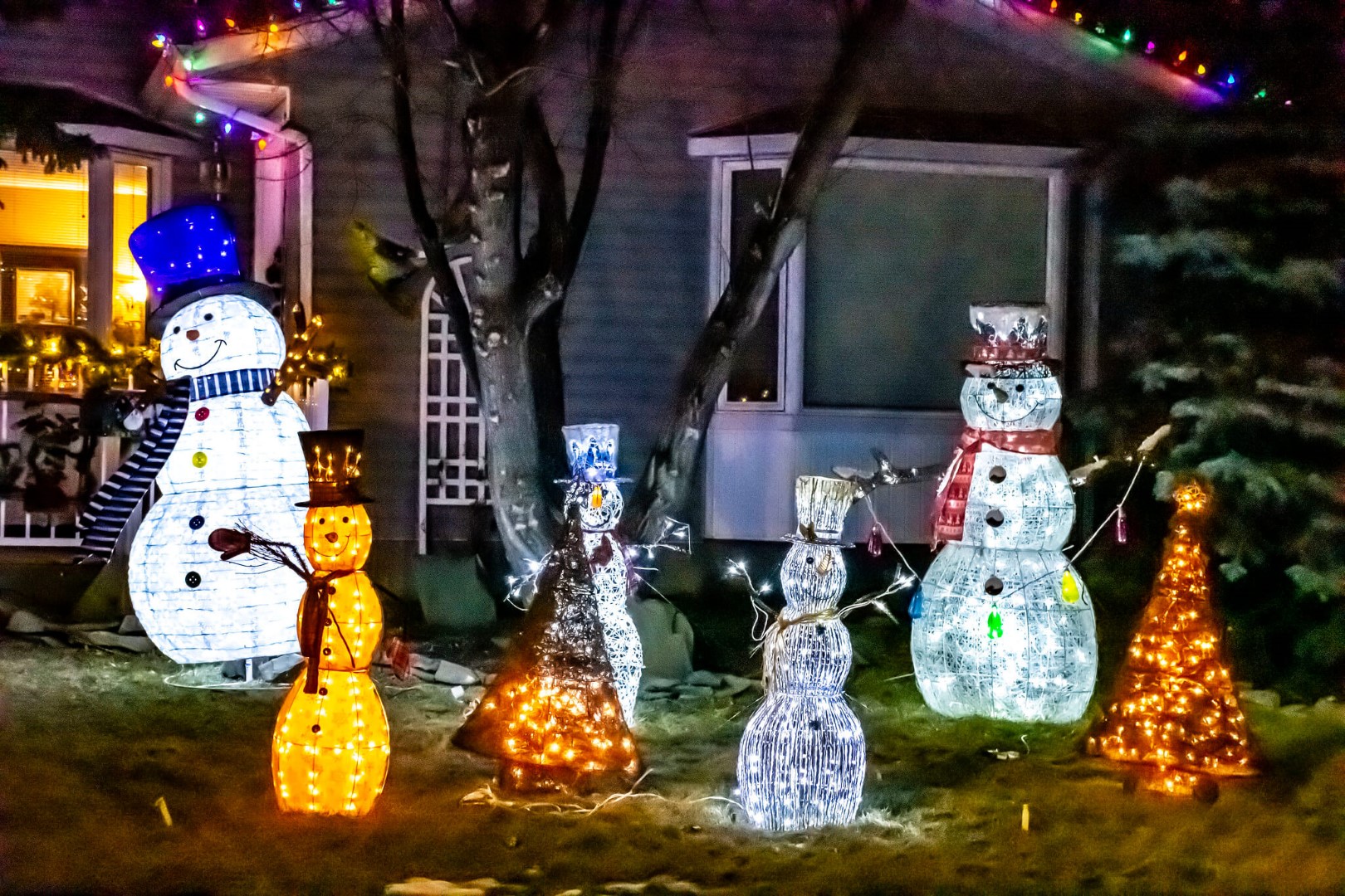 בתים מקושטים בלונדון