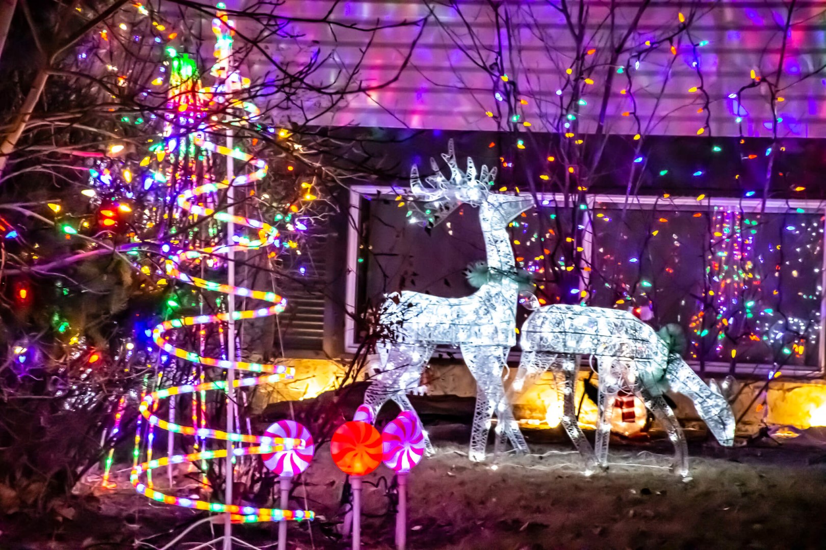בתים מקושטים בלונדון