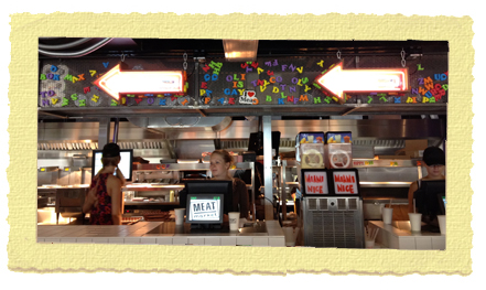 דיינר בלונדון MEAT market - שנות התשעים זה כאן!? דיינר בלונדון MEAT market - שנות התשעים זה כאן!?