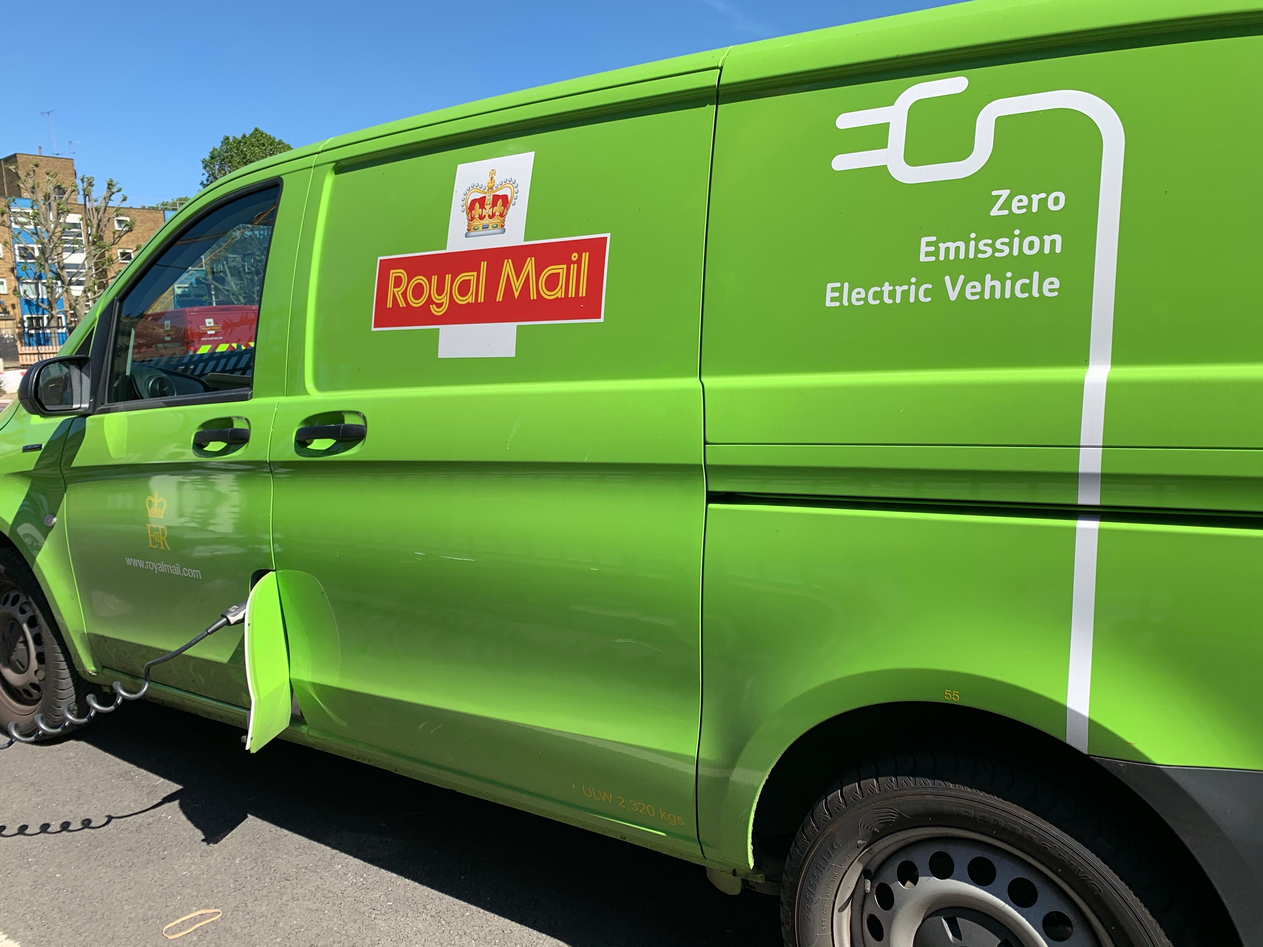 מכוניות חשמליות בצי הדואר הבריטיי