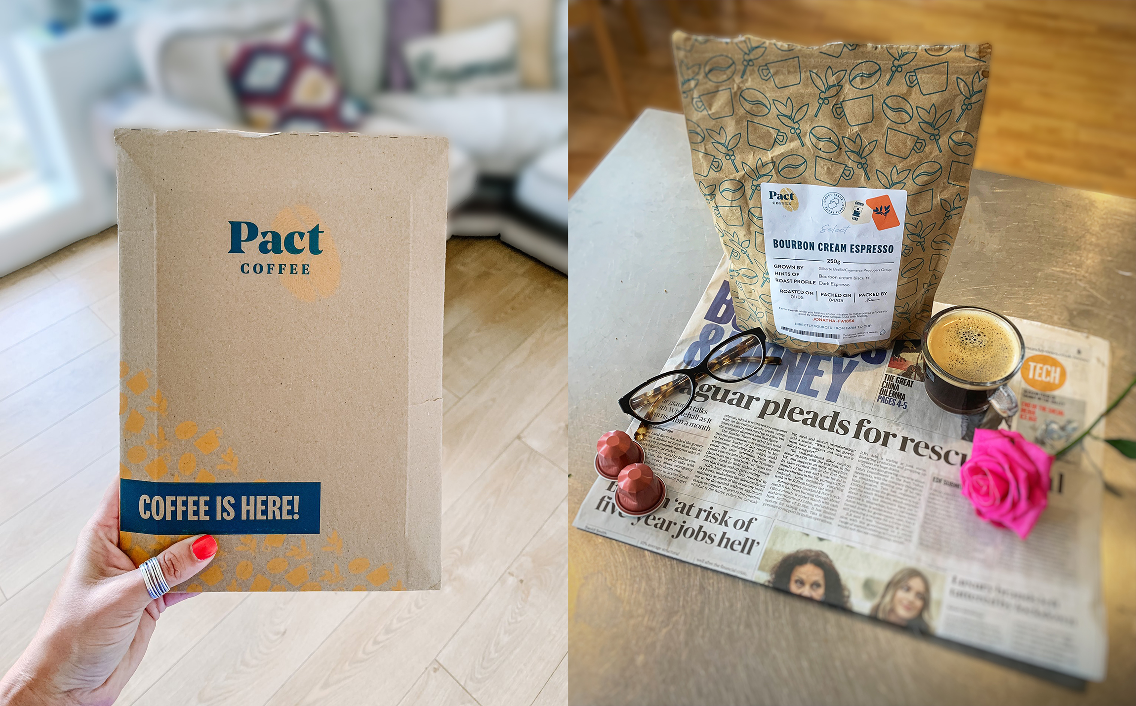 מנוי קפה בדואר