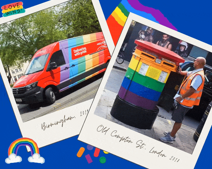 גאווה בשירות הדואר הבריטי