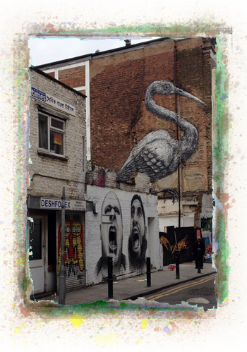 אומנות רחוב בבריק ליין בלונדון
